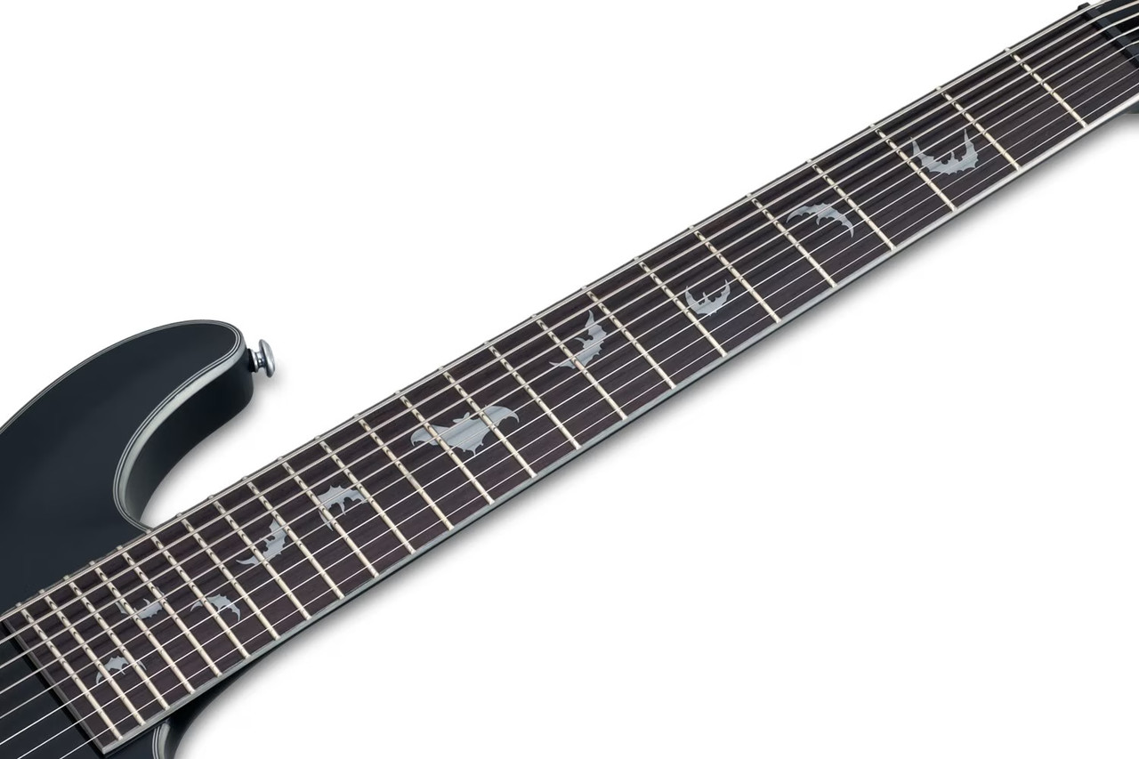 Schecter Damien Platinum-8 - Satin Black (1187)