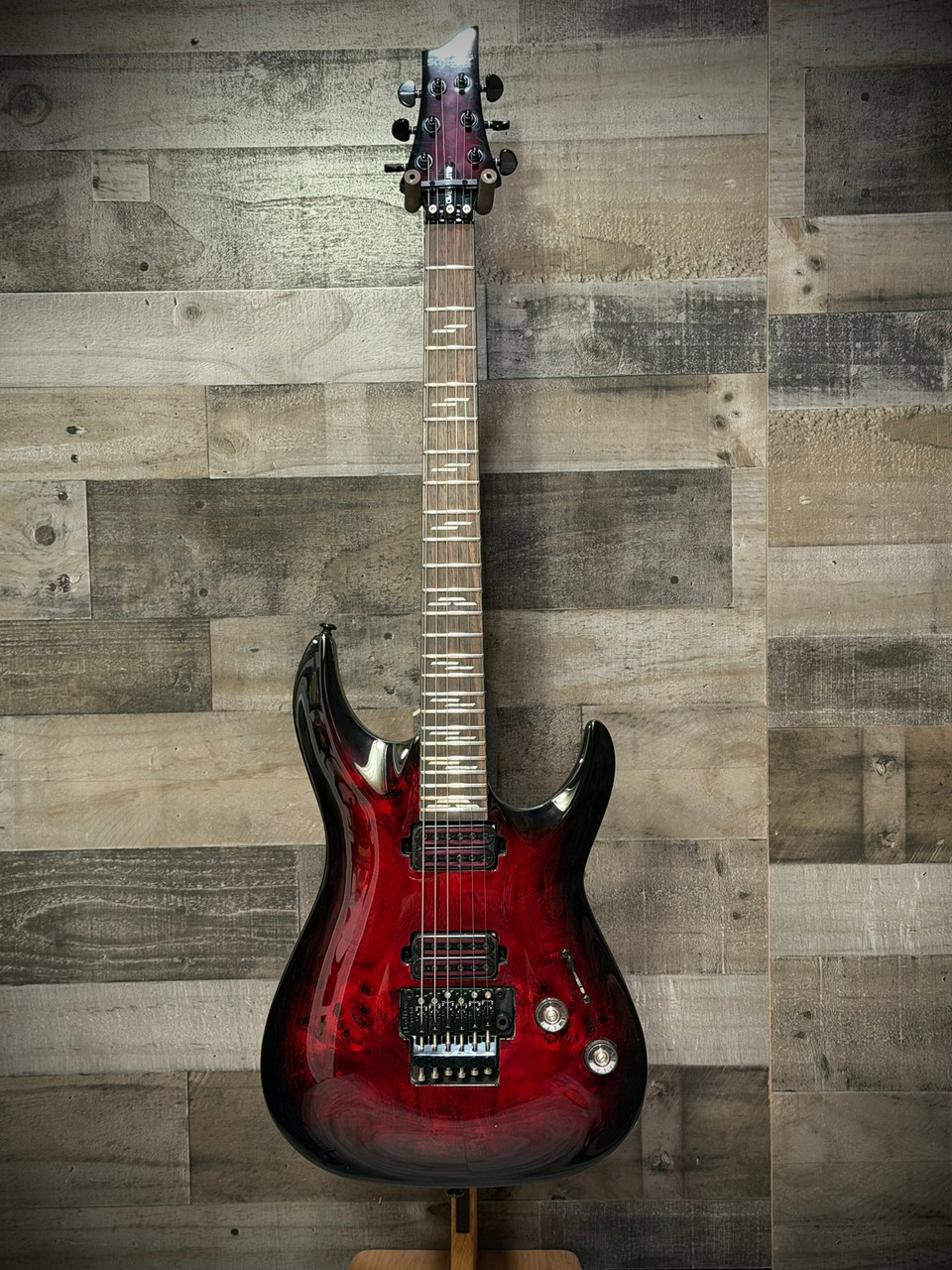 Schecter Omen Elite-6 FR - Black Cherry Burst (2453) | Musician Madness