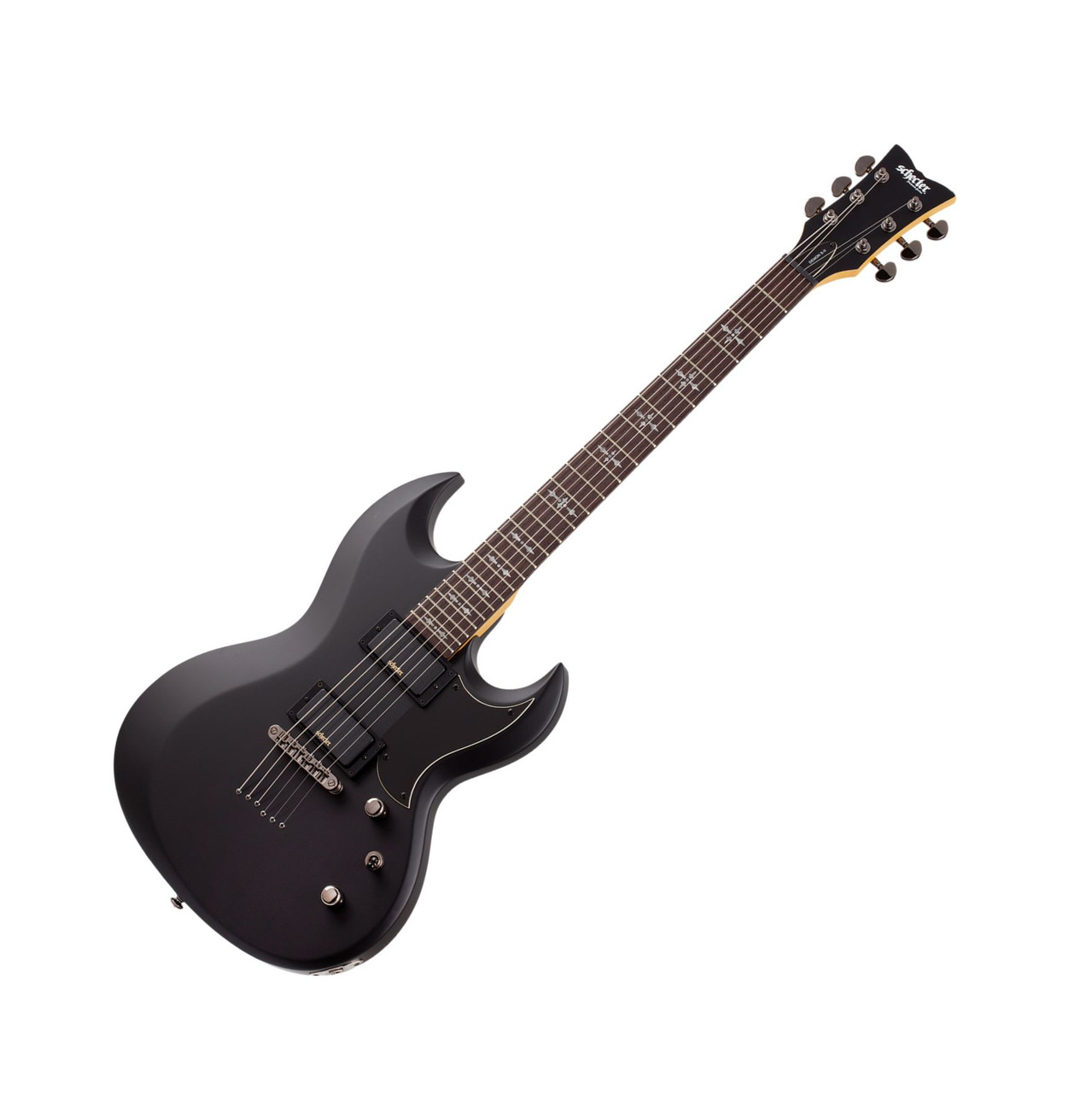 Schecter Demon S-II - Satin Black (3664) | Musician Madness