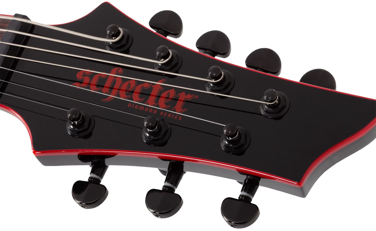 Schecter Sunset-7 ET Red Dawn - Gloss Black (3893) | Musician Madness