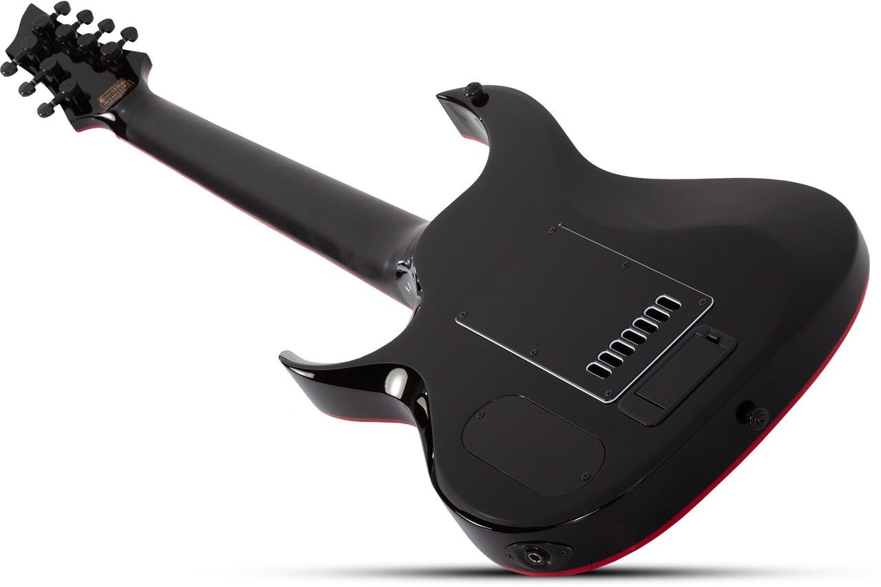 Schecter Sunset-7 ET Red Dawn - Gloss Black (3893)