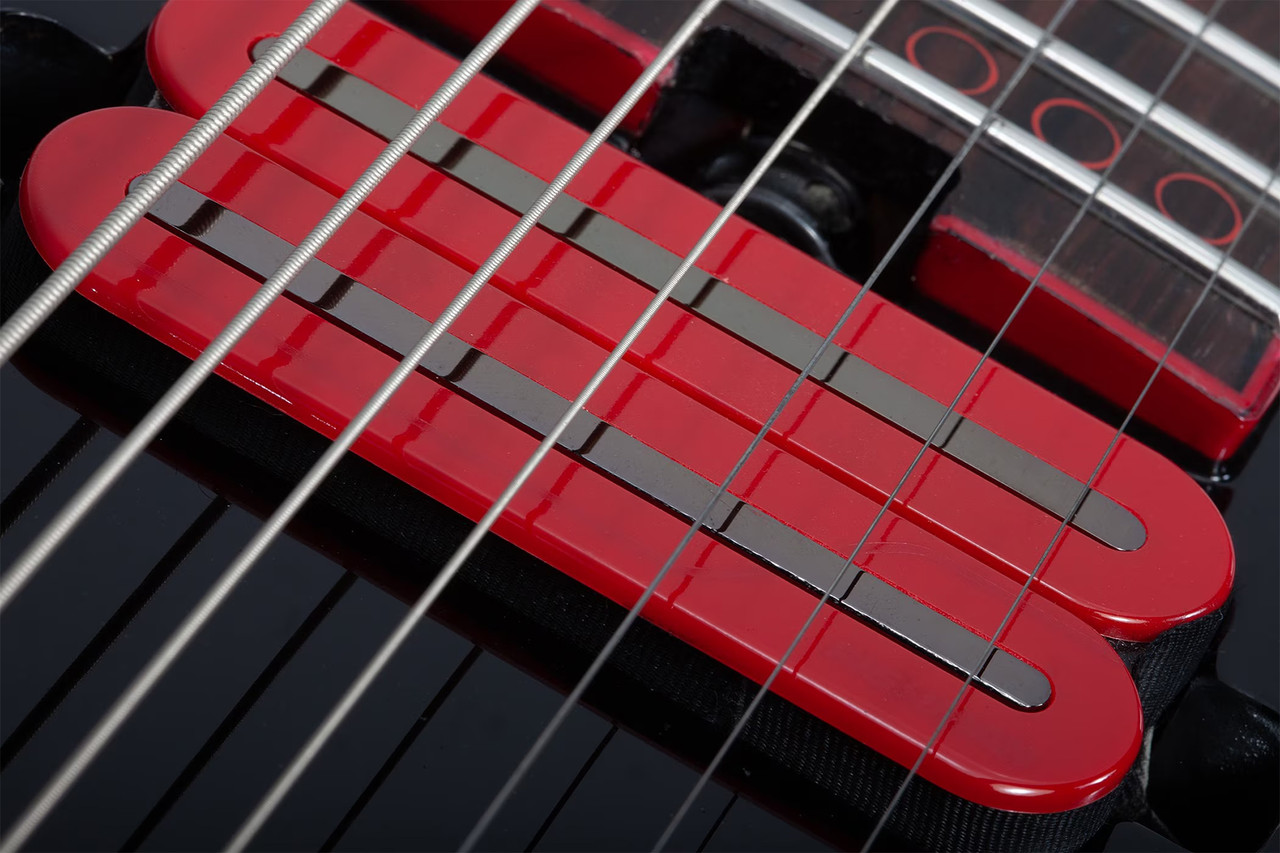 Schecter Sunset-7 ET Red Dawn - Gloss Black (3893) | Musician Madness