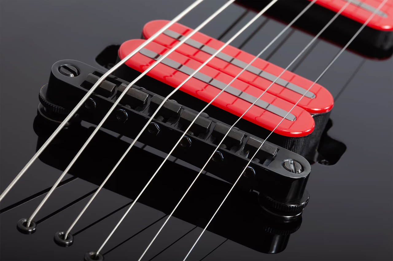 Schecter Sunset-6 Red Dawn - Gloss Black (3890)