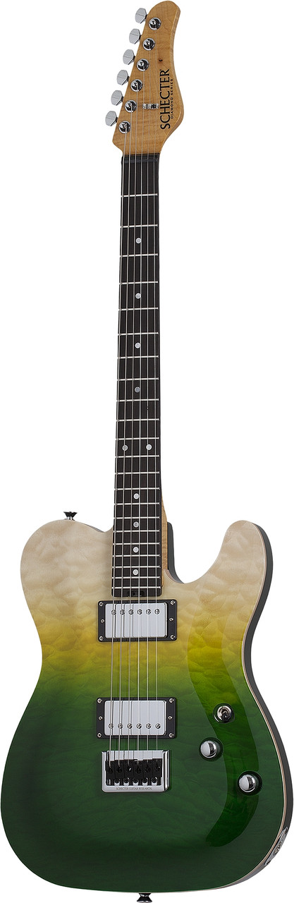 Schecter PT Classic w/ Case - Caribbean Fade Burst (7321) | Musician Madness