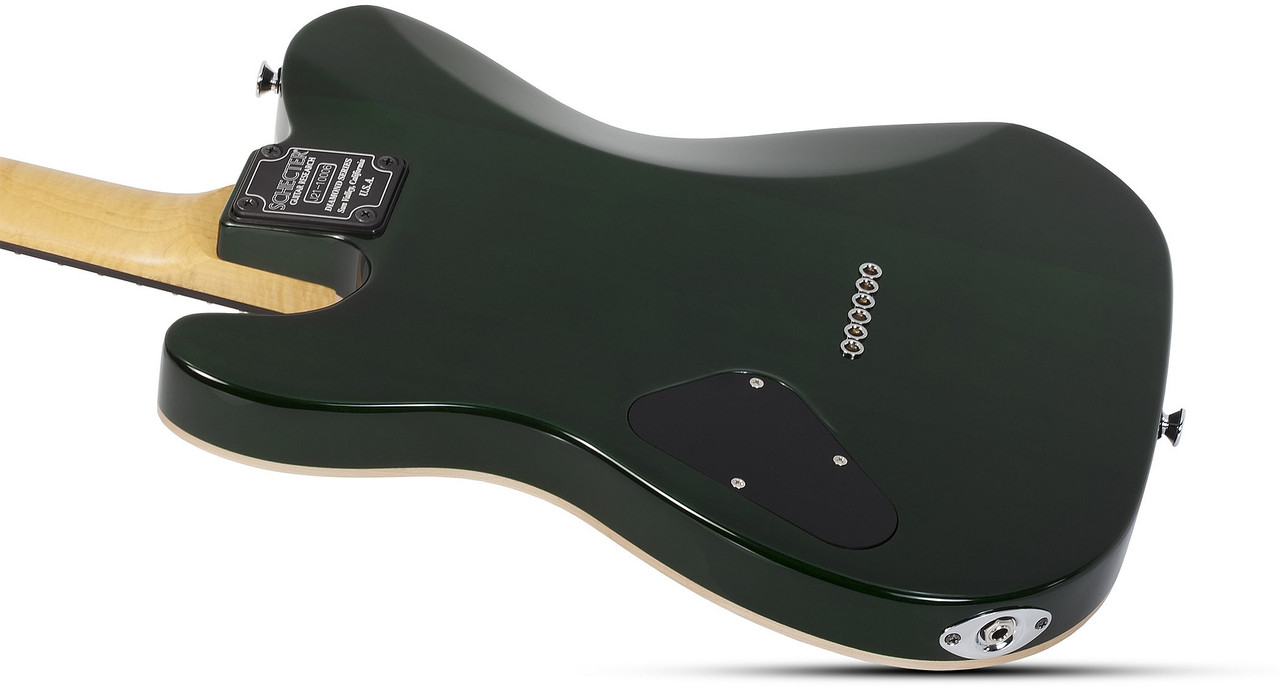 Schecter PT Classic w/ Case - Caribbean Fade Burst (7321)