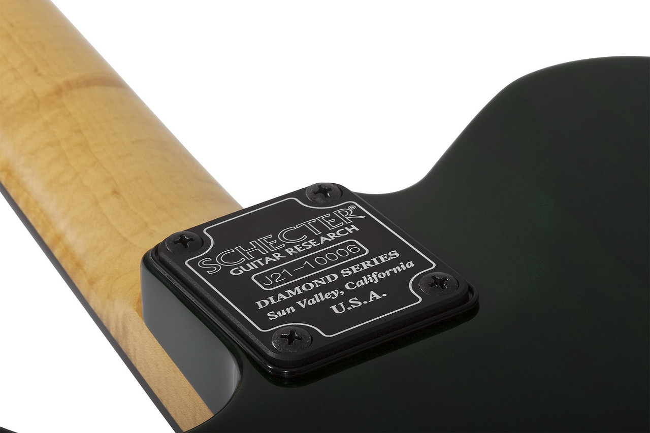 Schecter PT Classic w/ Case - Caribbean Fade Burst (7321)