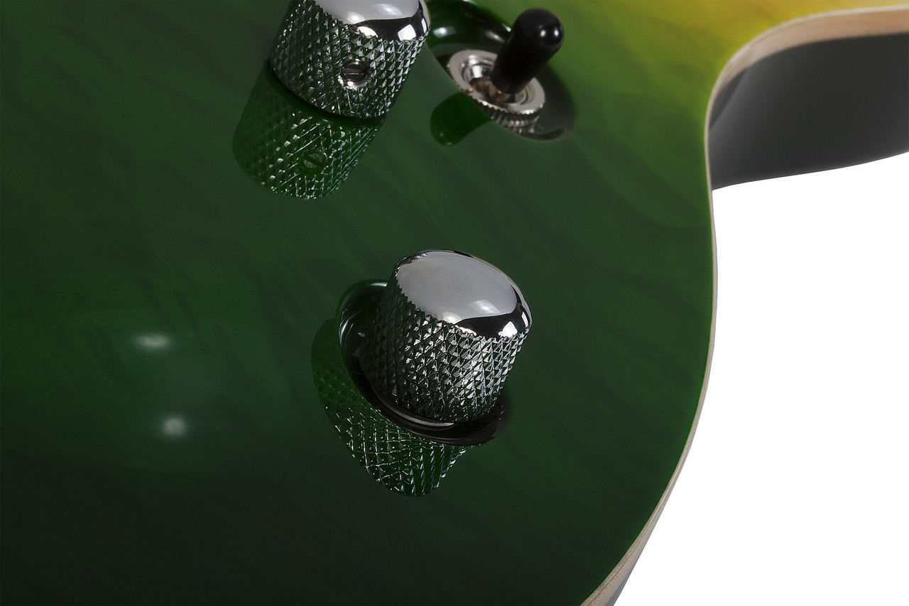 Schecter PT Classic w/ Case - Caribbean Fade Burst (7321)