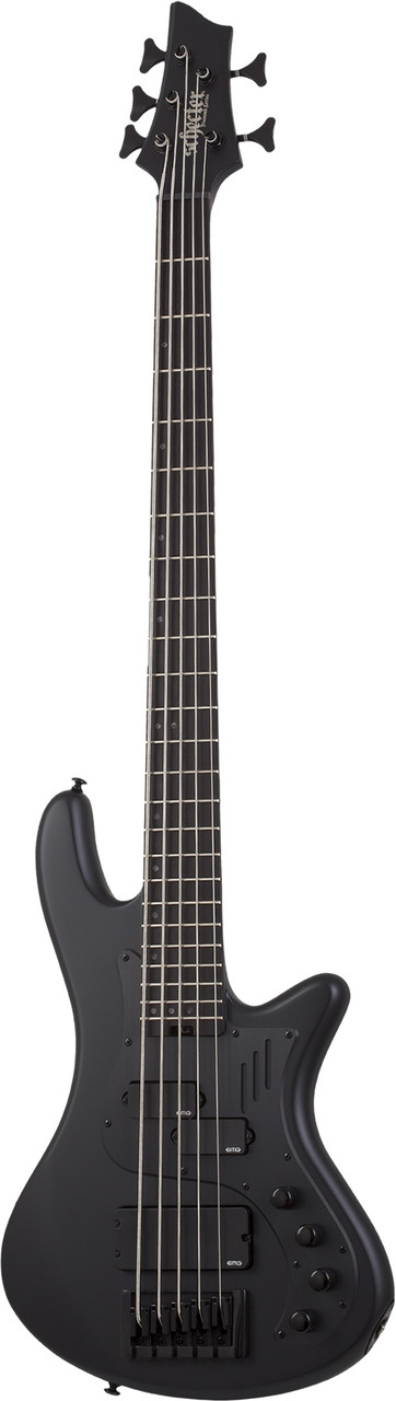 Schecter Stiletto-5 Stealth Pro - Satin Black (2271) | Musician Madness
