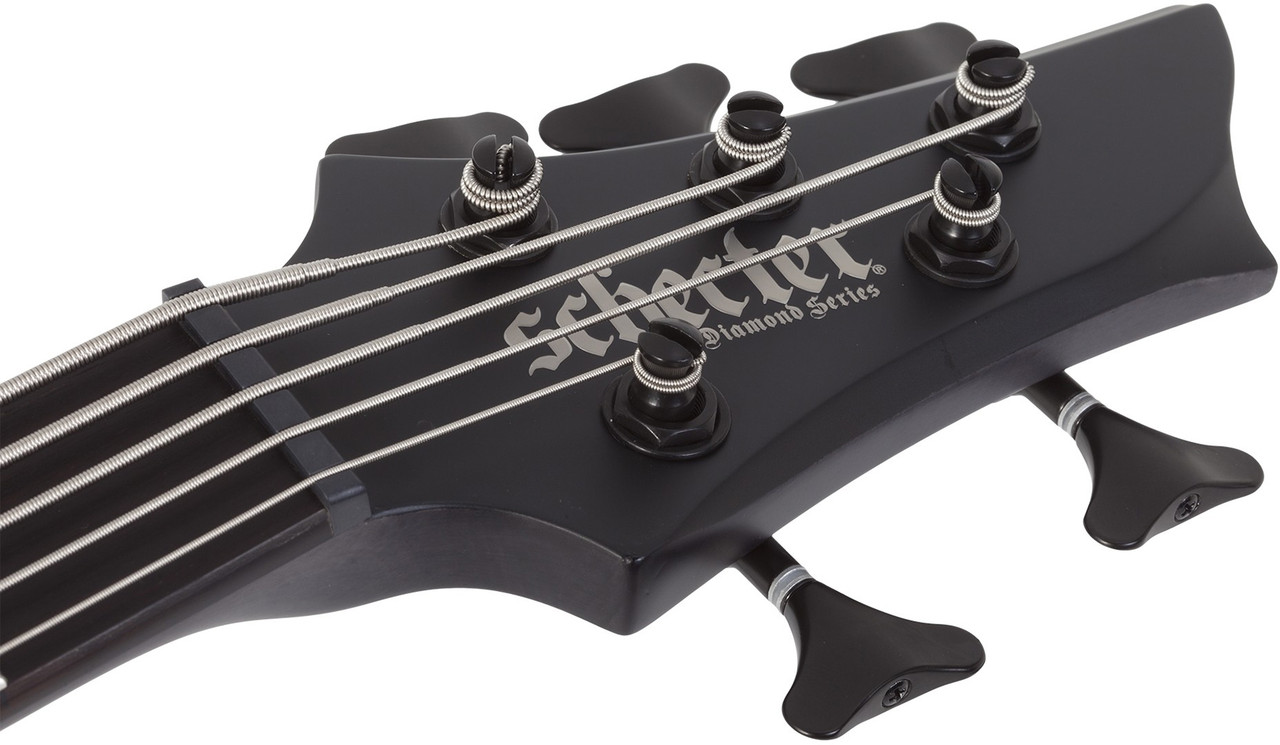 Schecter Stiletto-5 Stealth Pro - Satin Black (2271) | Musician Madness