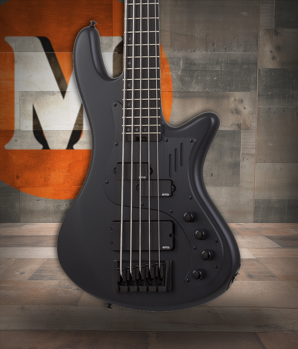 Schecter Stiletto-5 Stealth Pro - Satin Black (2271)
