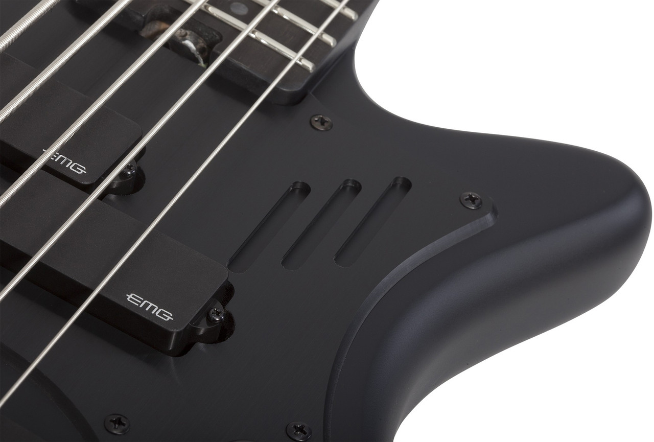 Schecter Stiletto-5 Stealth Pro - Satin Black (2271) | Musician Madness