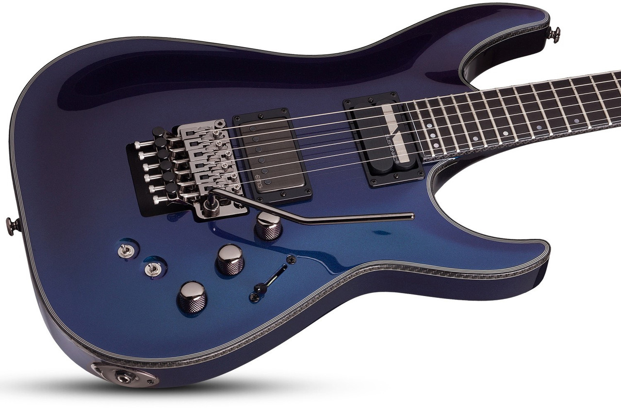 Schecter Hellraiser Hybrid C-1 FR S - Ultra Violet (UV) (1955) | Musician Madness