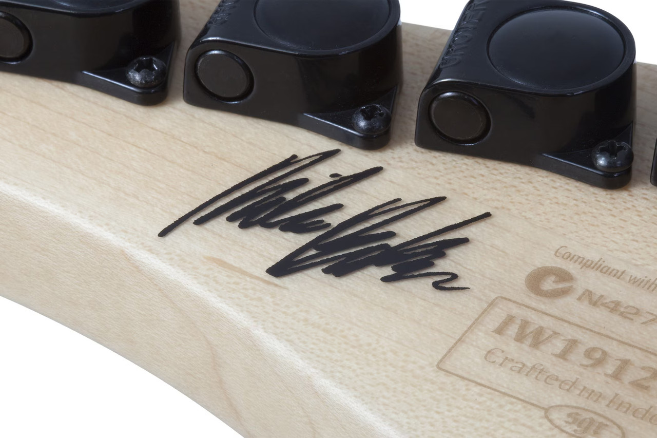 Schecter Miles Dimitri Baker SVSS - Crimson Red Burst Satin (2135)