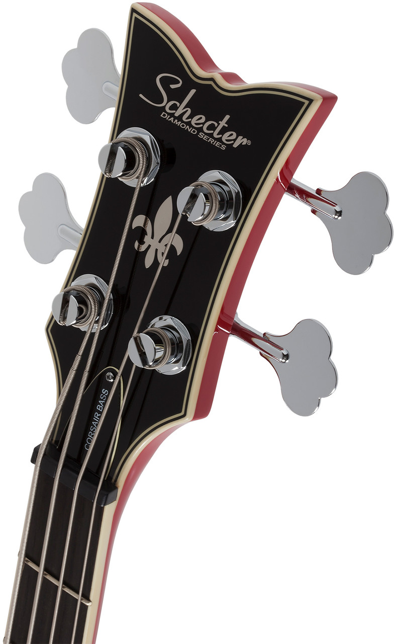 Schecter Simon Gallup Corsair Electric Guitar - Red (2240) | Musician Madness
