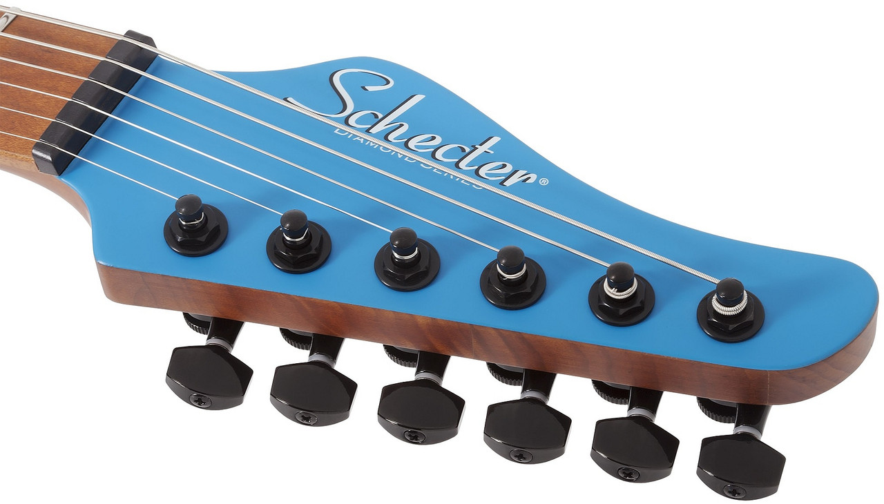 Schecter Aaron Marshall AM-6 Royal Sapphire - Satin Royal Sapphire (2944) | Musician Madness