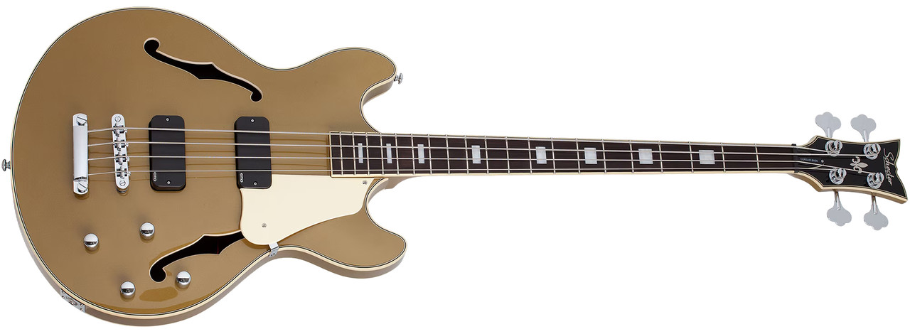 Schecter Corsair Bass - Metallic Gold (MGLD) (1551) | Musician Madness