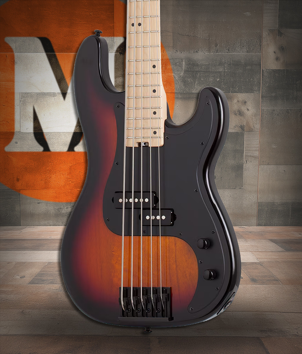 Schecter P-5 - 3-Tone Sunburst (3TSB) (2923) | Musician Madness