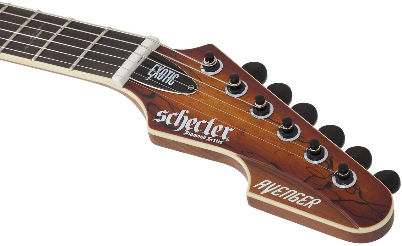 Schecter Avenger Exotic - Spalted Maple (580)