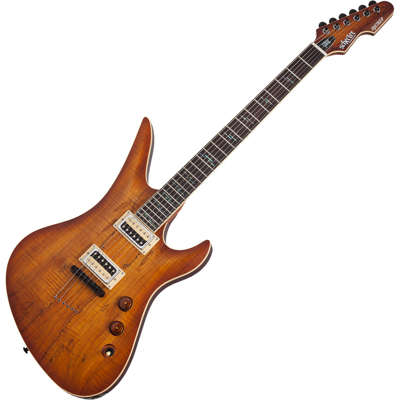 Schecter Avenger Exotic - Spalted Maple (580)