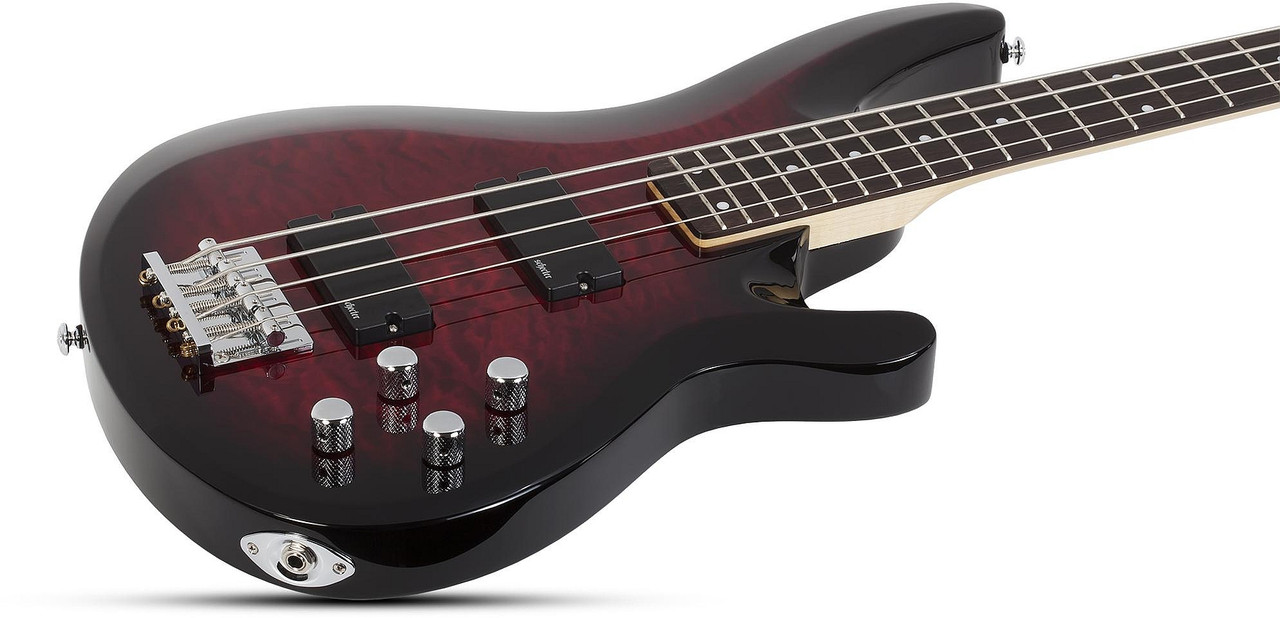 Schecter C-4 Plus - See Through Cherry Burst (591) | Musician Madness
