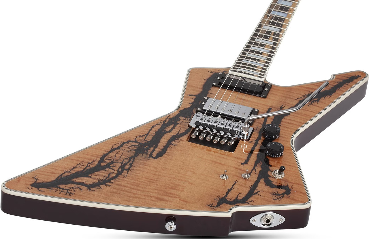 Schecter E-1 FR-S Electro-Resin - Gloss Natural (605) | Musician Madness