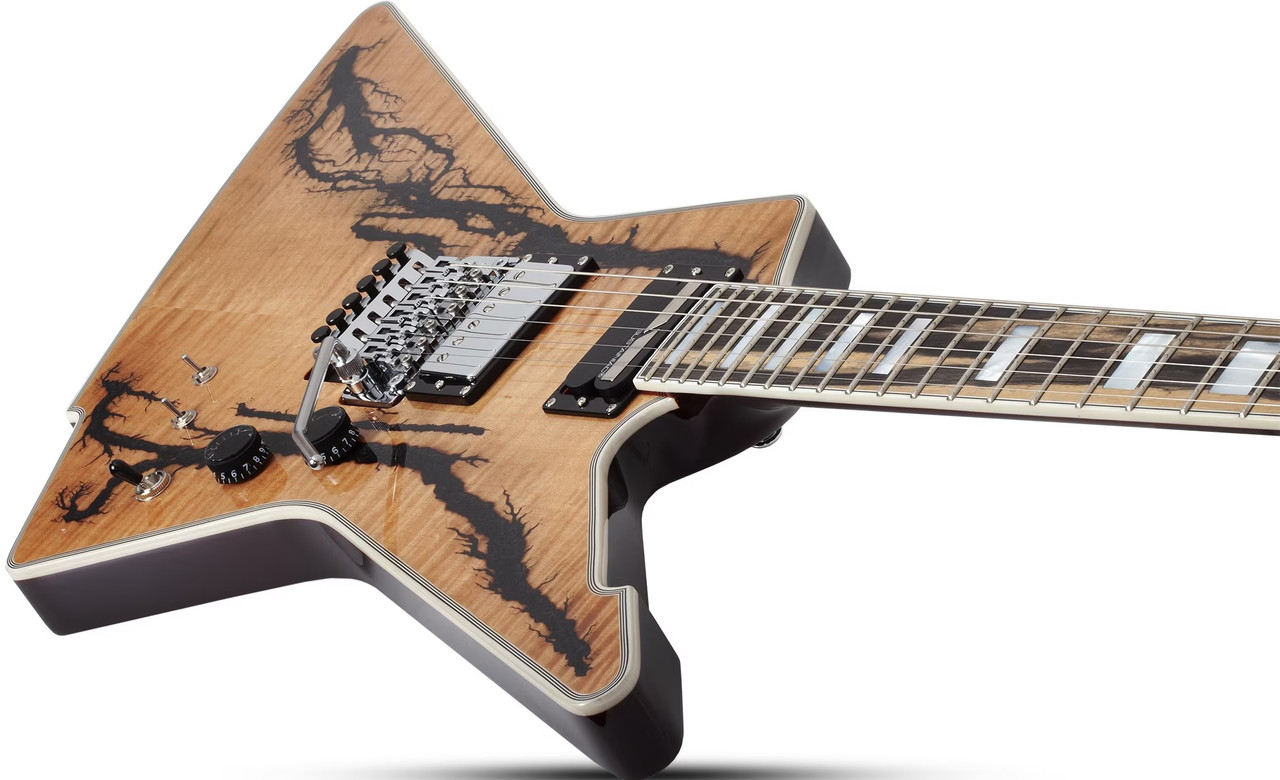 Schecter E-1 FR-S Electro-Resin - Gloss Natural (605) | Musician Madness