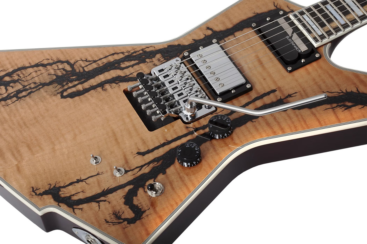 Schecter E-1 FR-S Electro-Resin - Gloss Natural (605) | Musician Madness