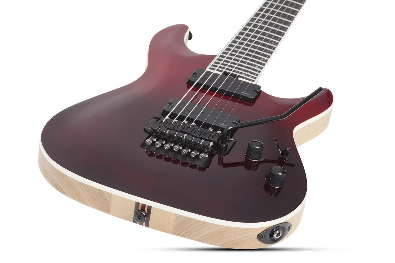 Schecter C-7 FR SLS Elite - Blood Burst (1374)