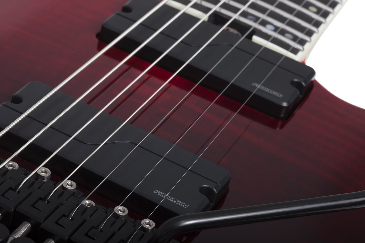 Schecter C-7 FR SLS Elite - Blood Burst (1374) | Musician Madness