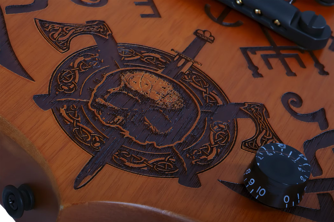 Schecter Barbarian Carveworks - Natural Satin (4586)