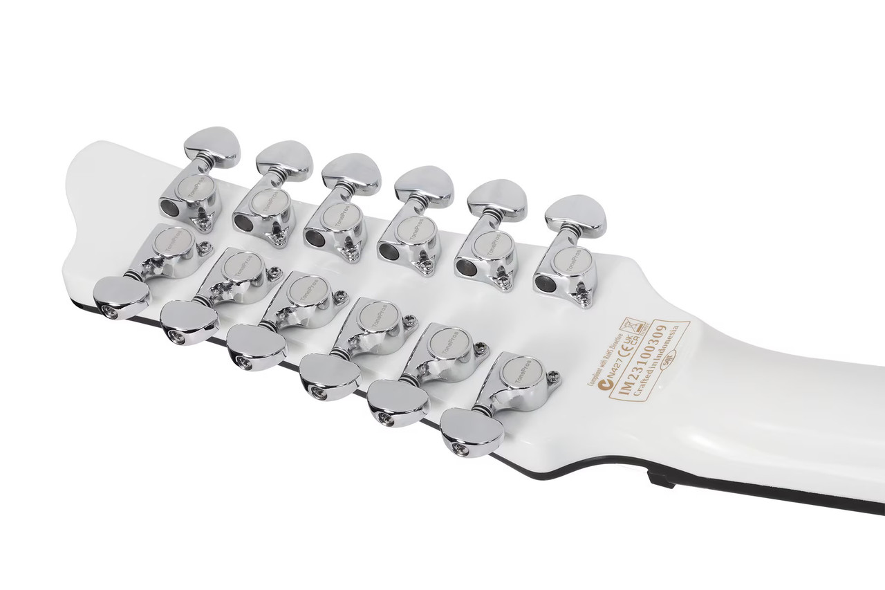Schecter Stargazer-12 - Gloss White (679) | Musician Madness