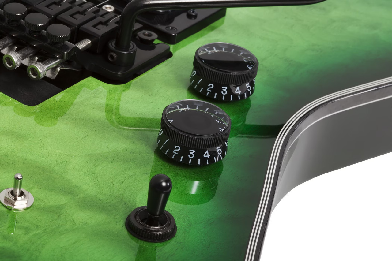 Schecter E-1 FR S Special Edition - Green Burst (3255)