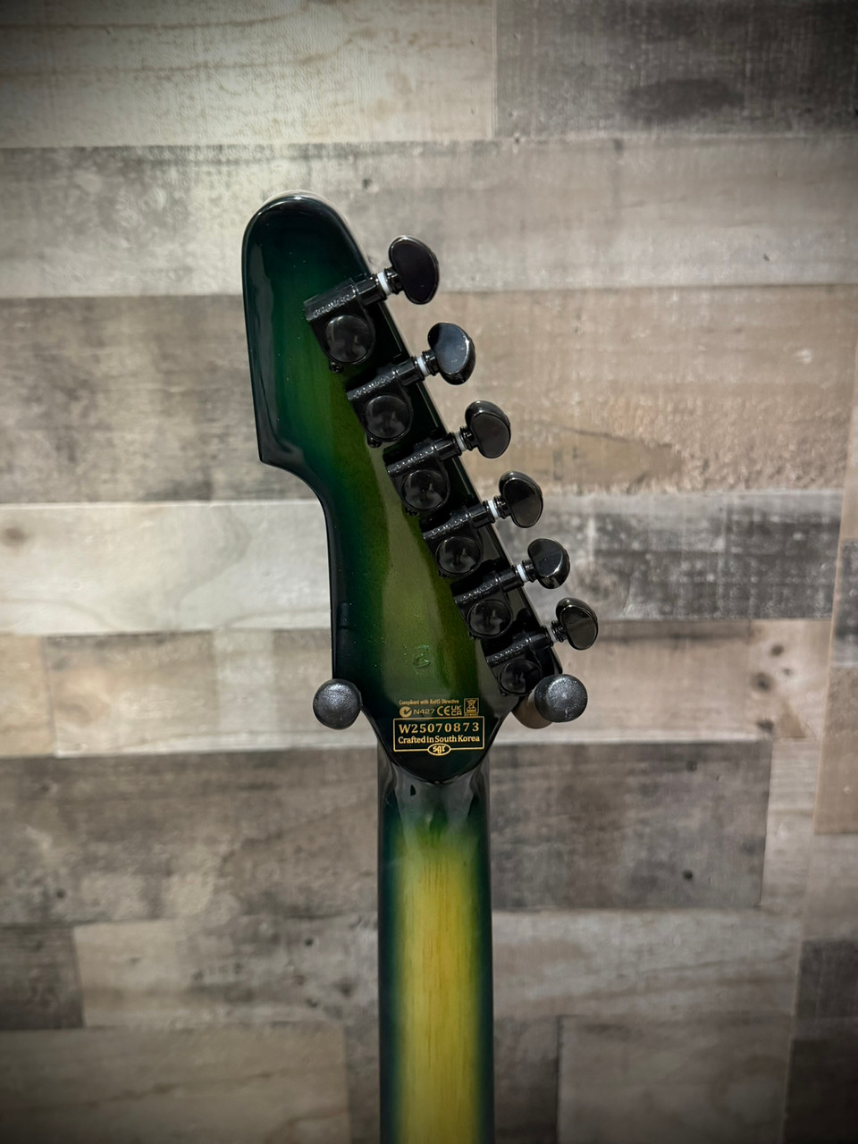 Schecter E-1 FR S Special Edition Electric Guitar - Green Burst