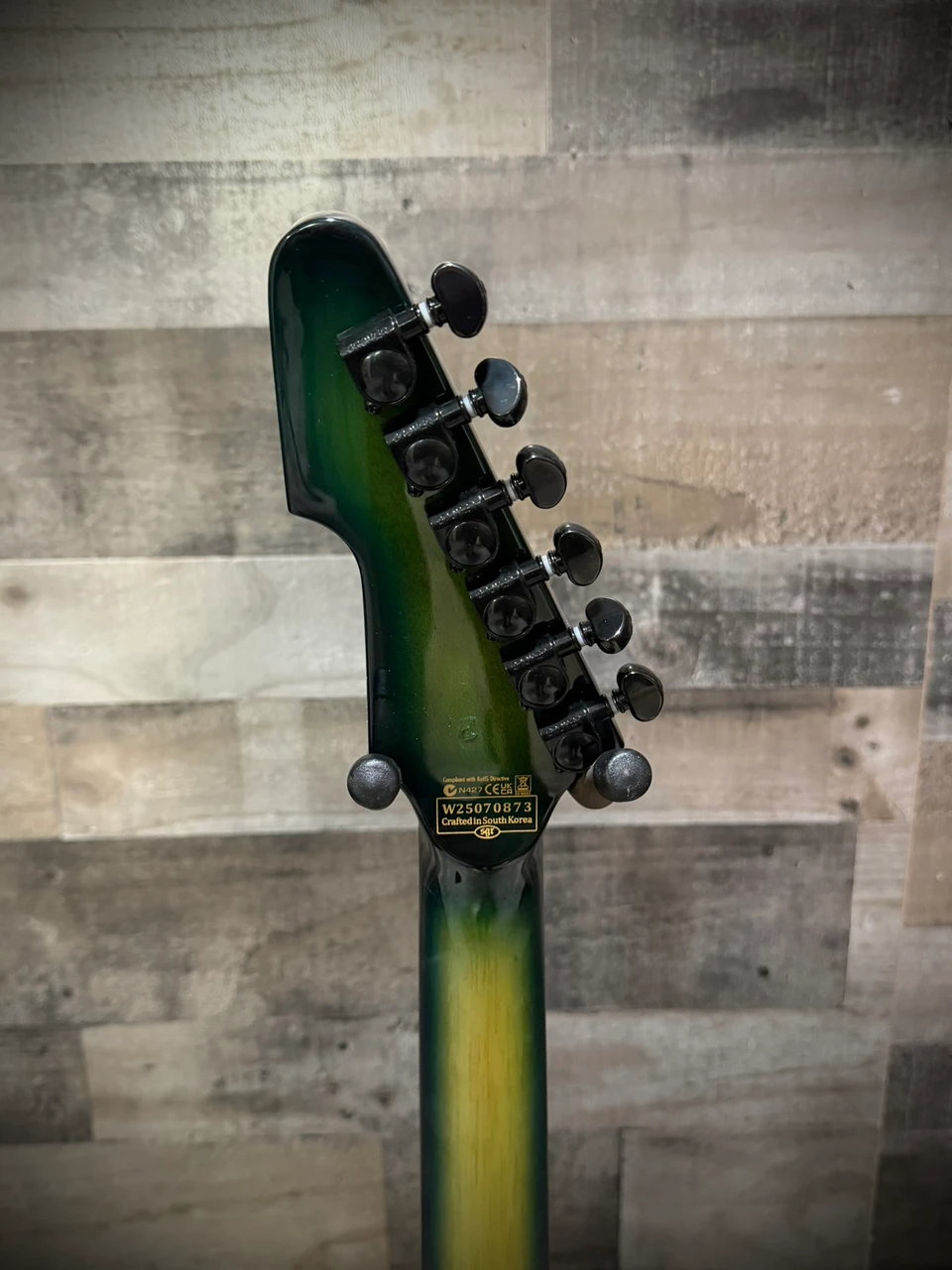 Schecter E-1 FR S Special Edition Electric Guitar - Green Burst (3255)