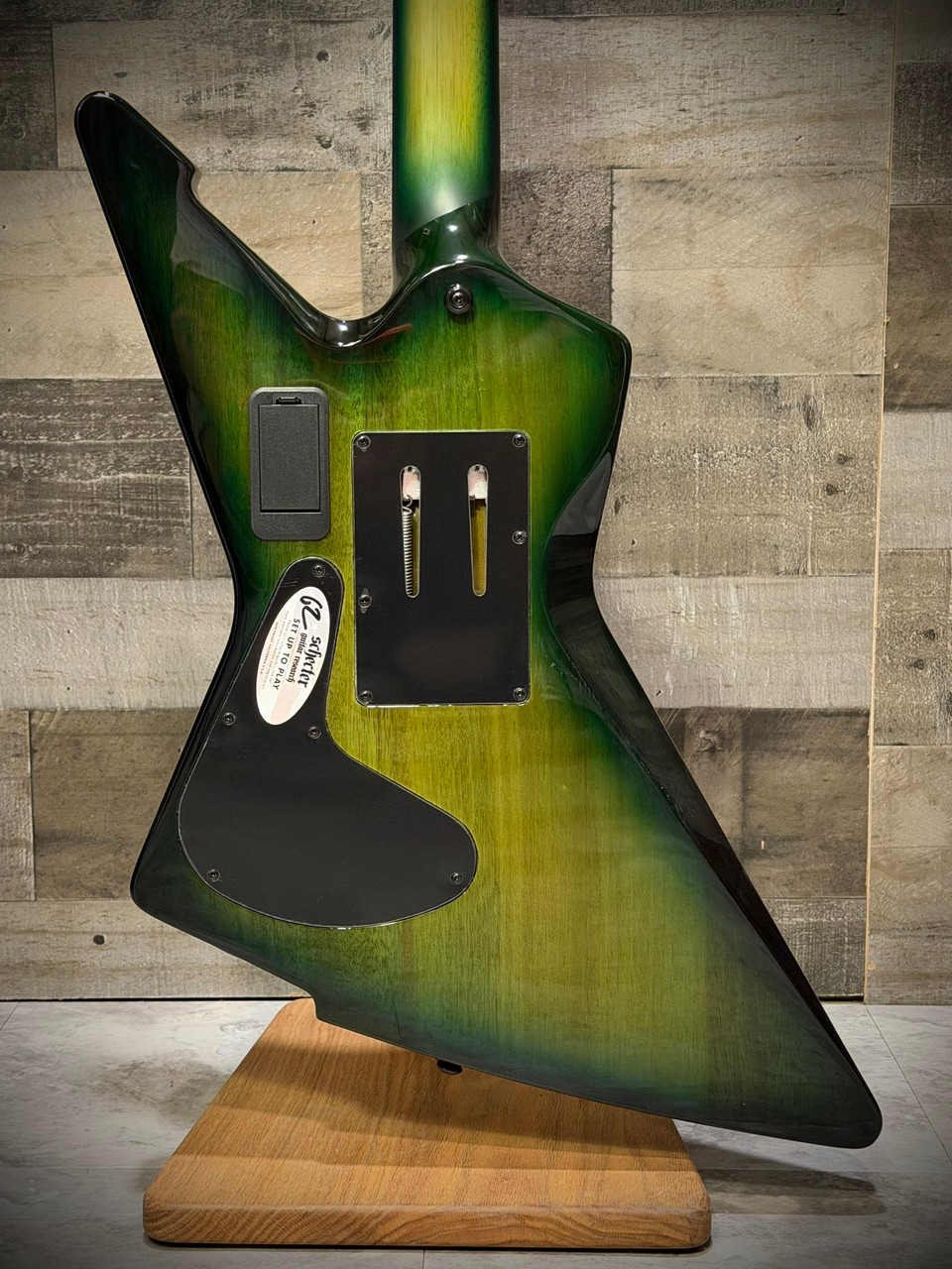 Schecter E-1 FR S Special Edition Electric Guitar - Green Burst