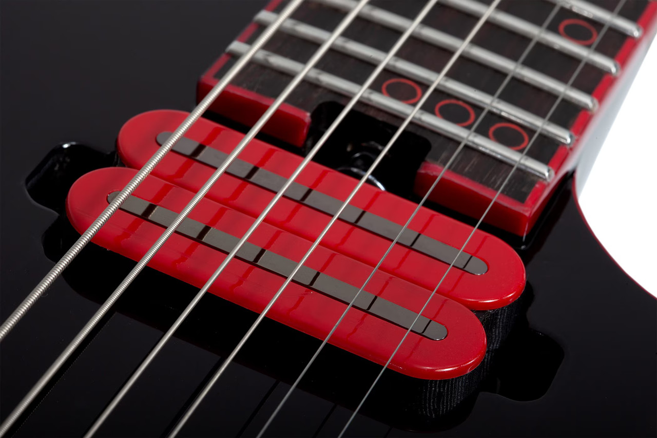 Schecter Sunset-6 ET EX Red Dawn - Gloss Black (3894)