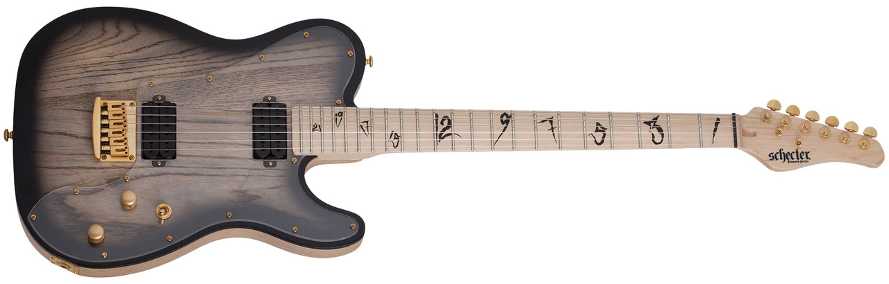 Schecter Meegs PT - Charcoal Burst (869) | Musician Madness