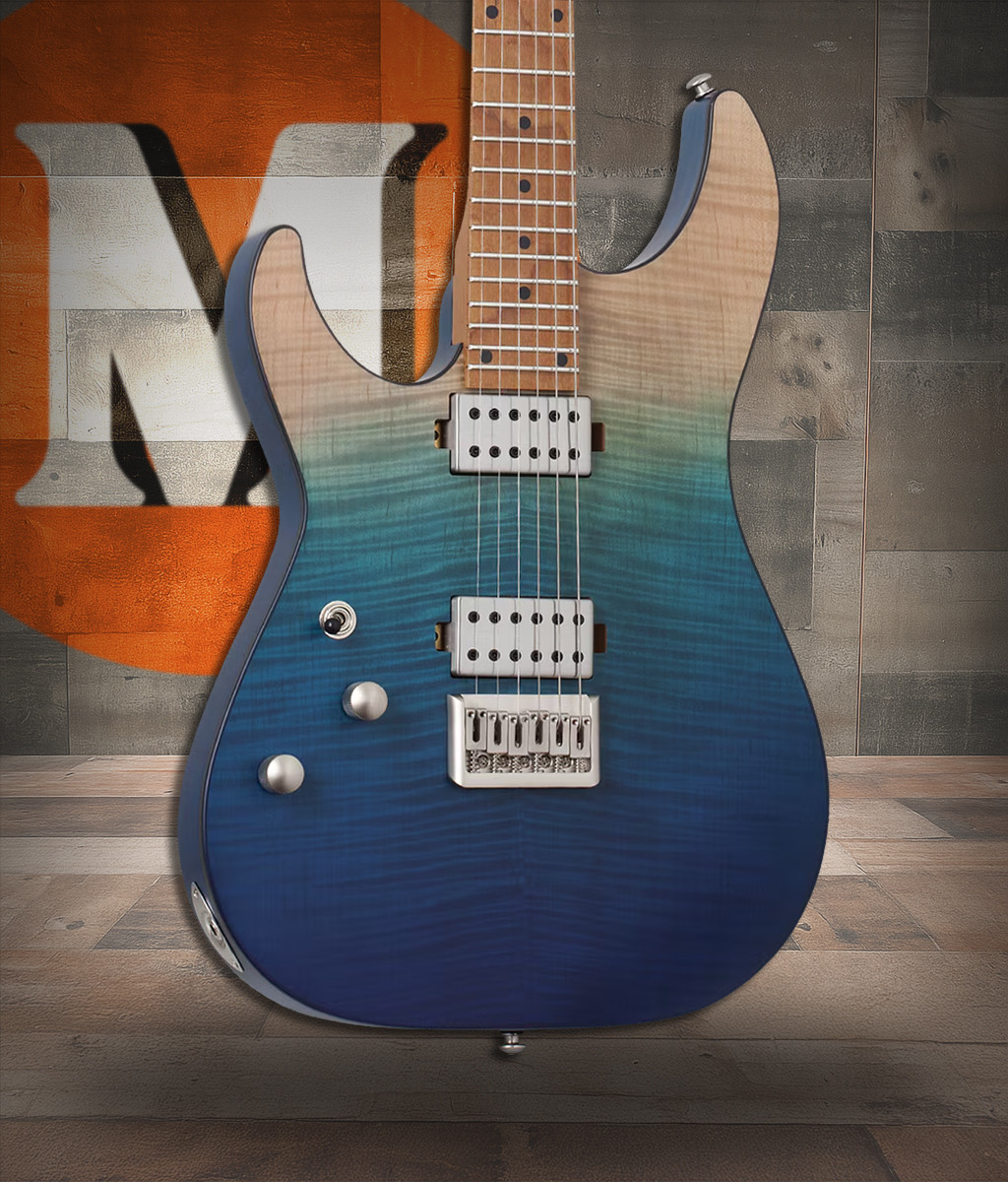 Schecter C-1 Standard Plus LH - Blue Fade (3939)