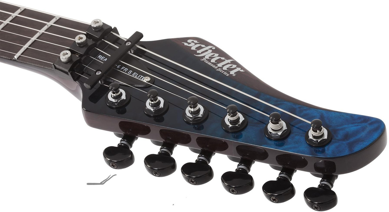 Schecter Reaper-6 FR S Elite - Deep Ocean Blue (2187)