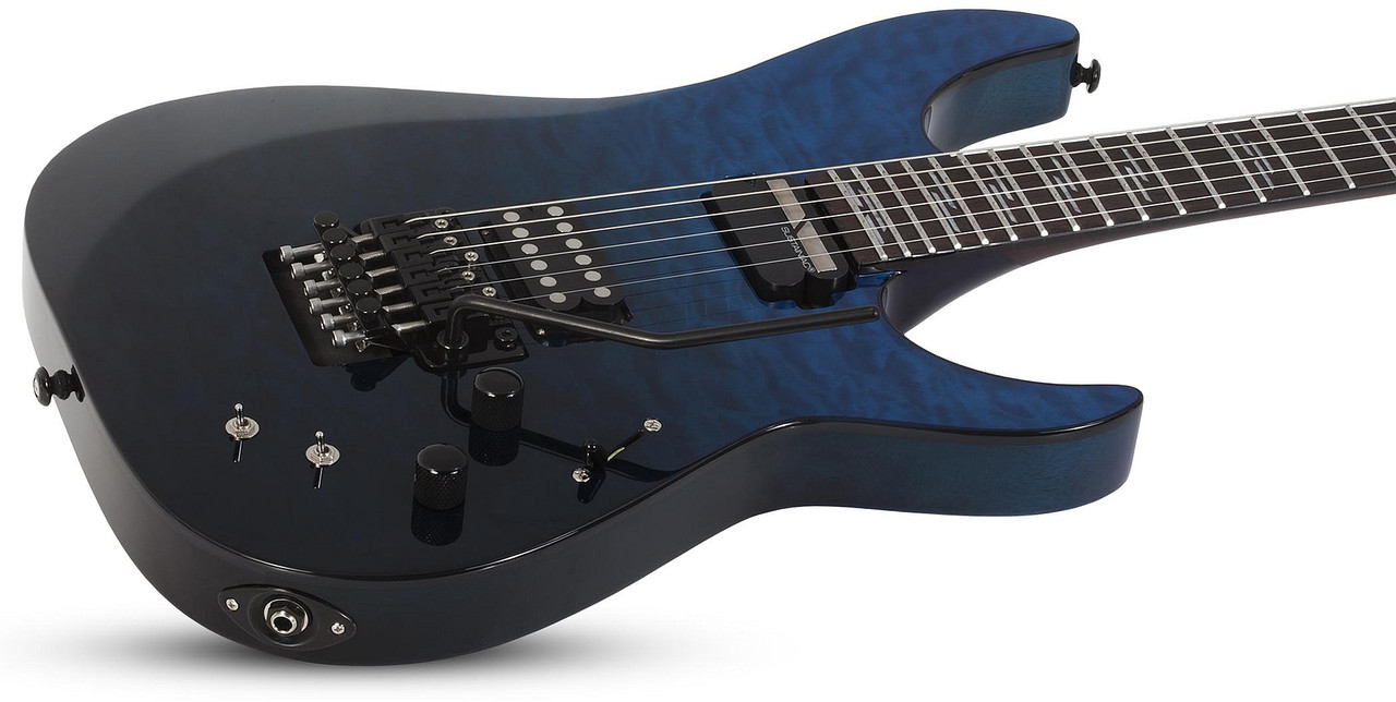 Schecter Reaper-6 FR S Elite - Deep Ocean Blue (2187) | Musician