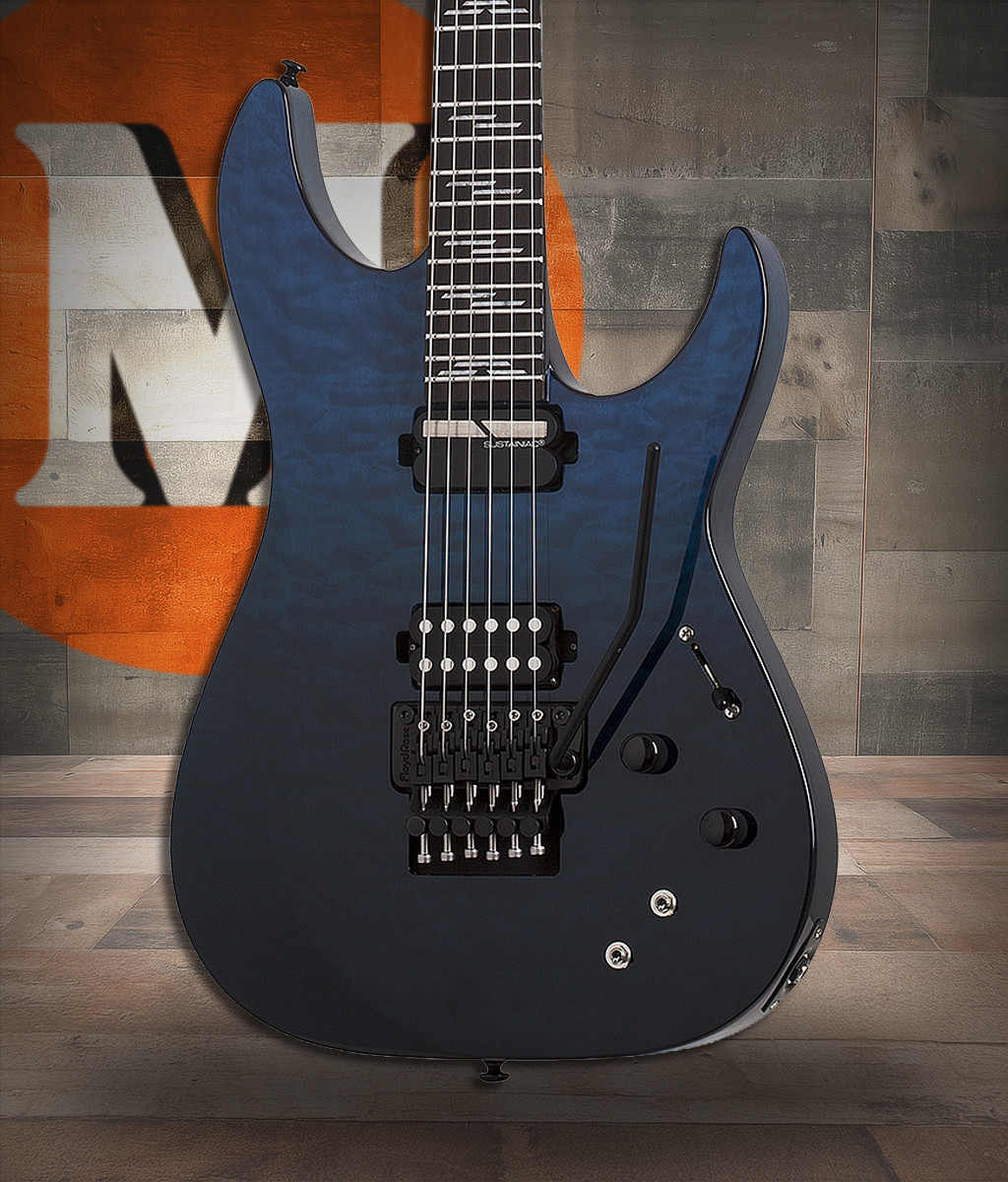 Schecter Reaper-6 FR S Elite - Deep Ocean Blue (2187)