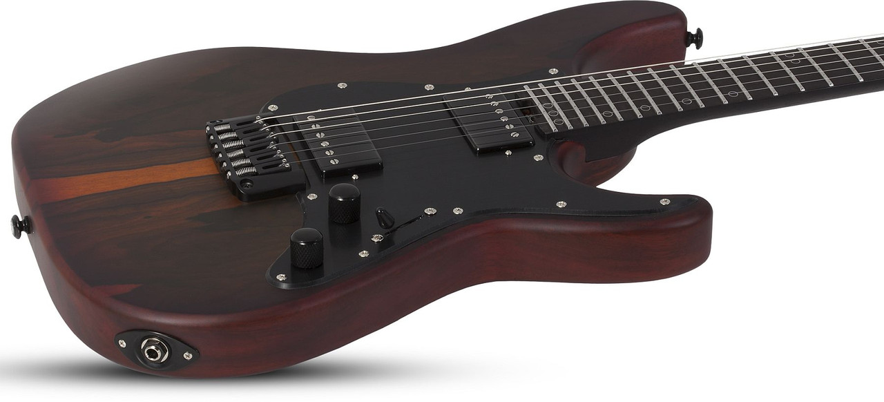 Schecter Sun Valley Super Shredder Exotic HT Ziricote - Natural Satin (1270)