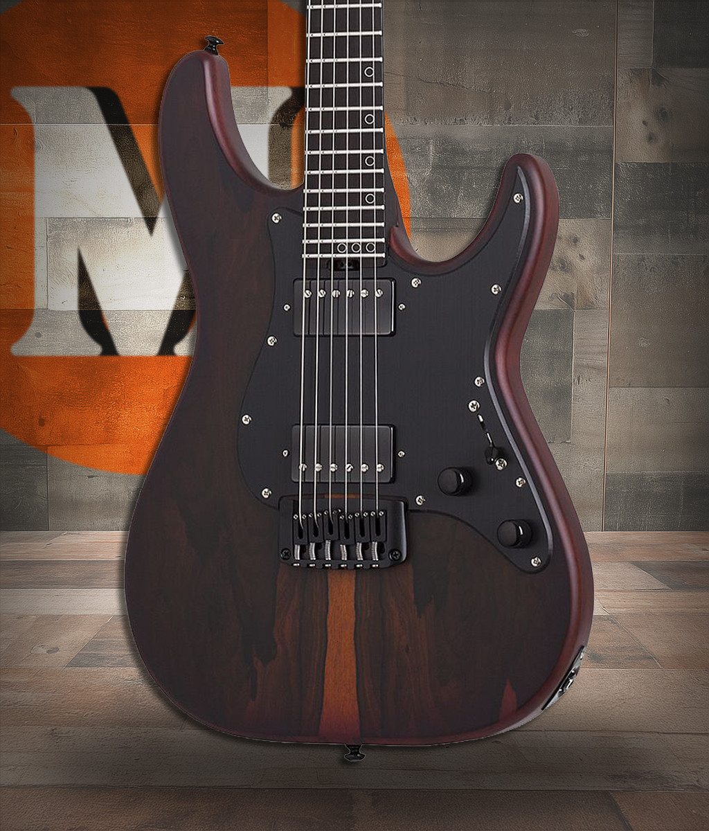 Schecter Sun Valley Super Shredder Exotic HT Ziricote - Natural Satin (1270) | Musician Madness