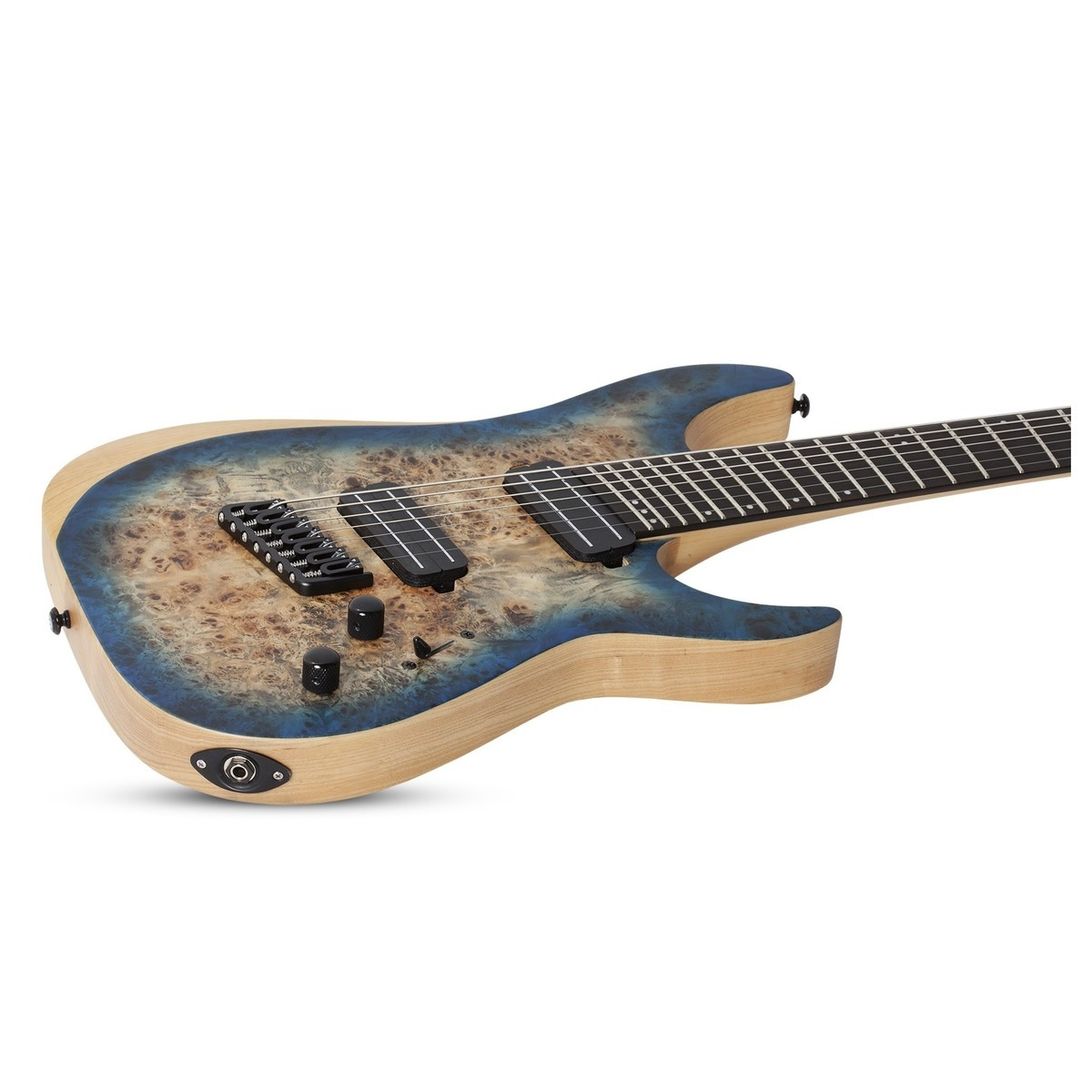 Schecter Reaper-7 Multiscale - Satin Sky Burst (SSKYB) (1510) | Musician Madness