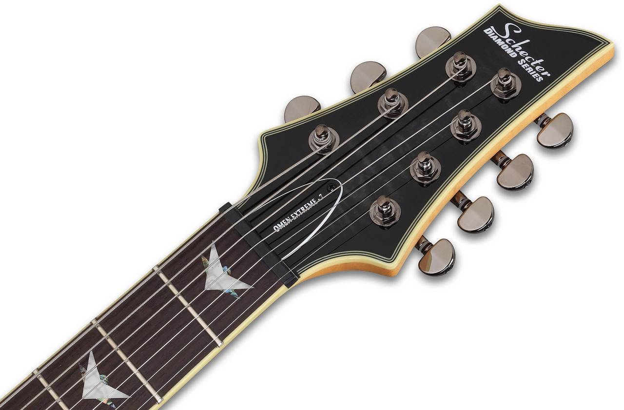 Schecter Omen Extreme-7 - See-Thru Black (STBLK) (2007)