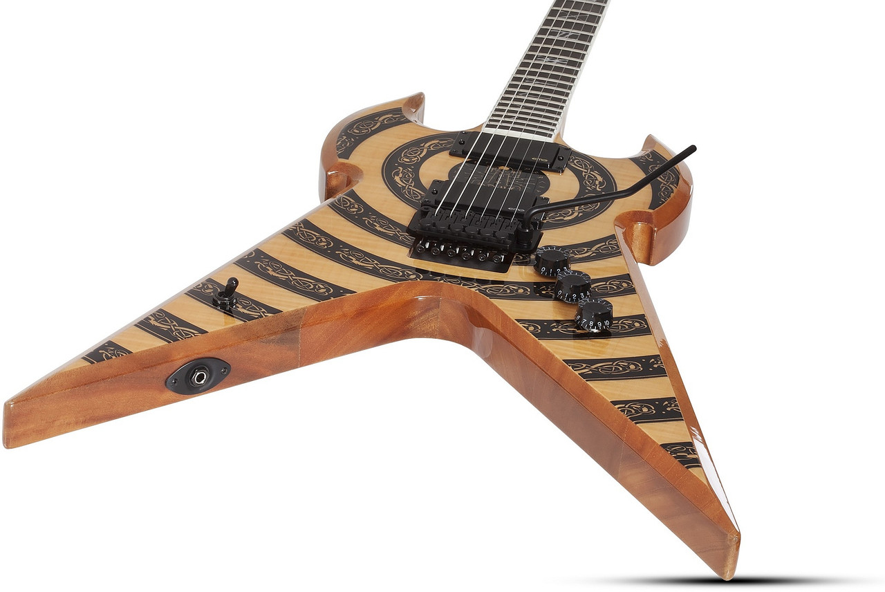Schecter Warhammer FR Norse Dragon Bullseye - RawTop (4573)