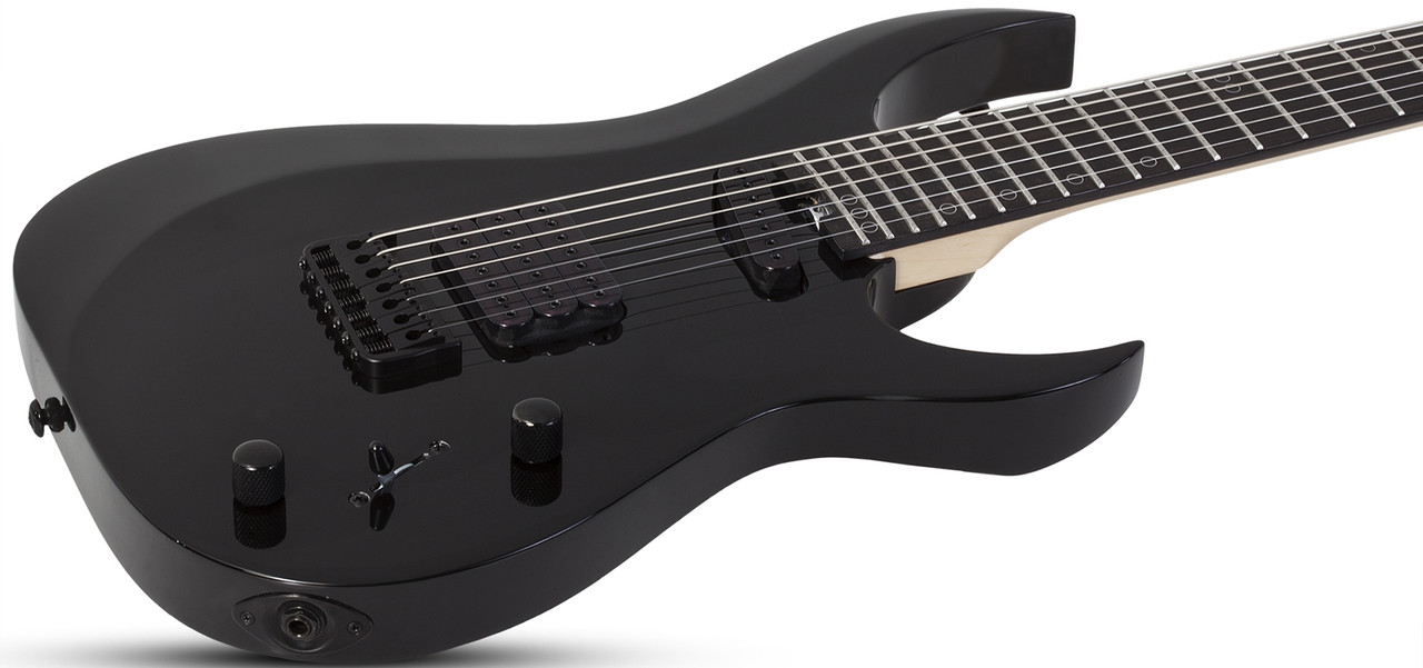 Schecter Sunset-7 Triad - Gloss Black (2575) | Musician Madness
