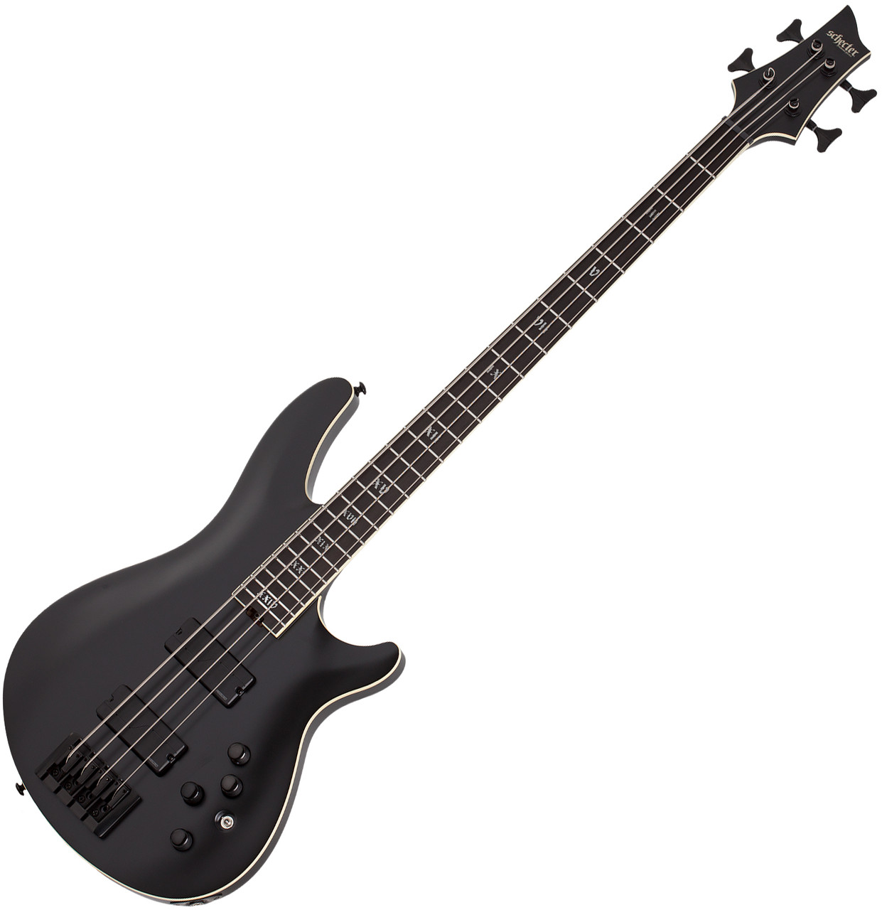 Schecter SLS Evil Twin-4 - Satin Black (1392) | Musician Madness