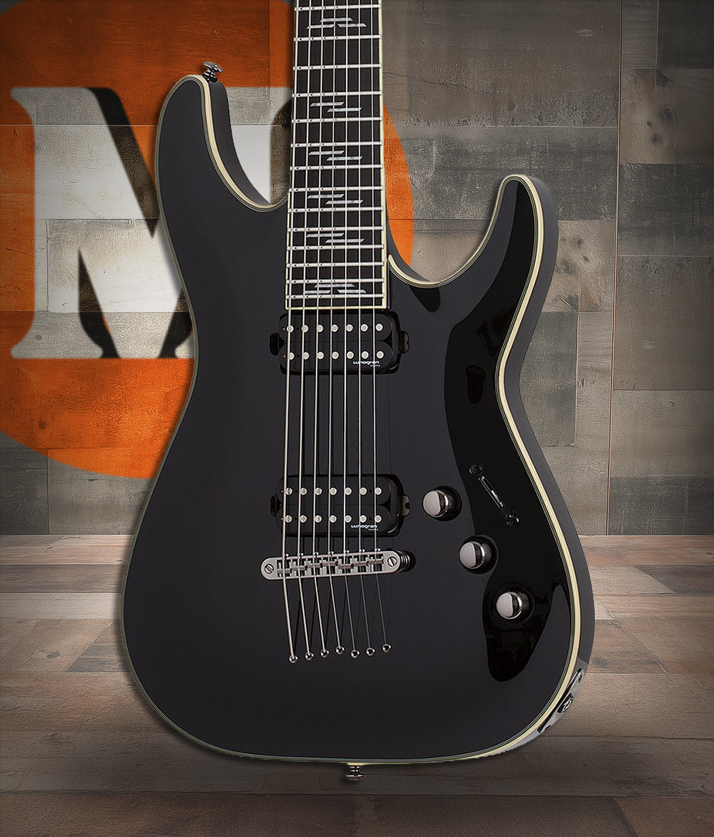 Schecter C-7 BlackJack - Gloss Black (2564) | Musician Madness