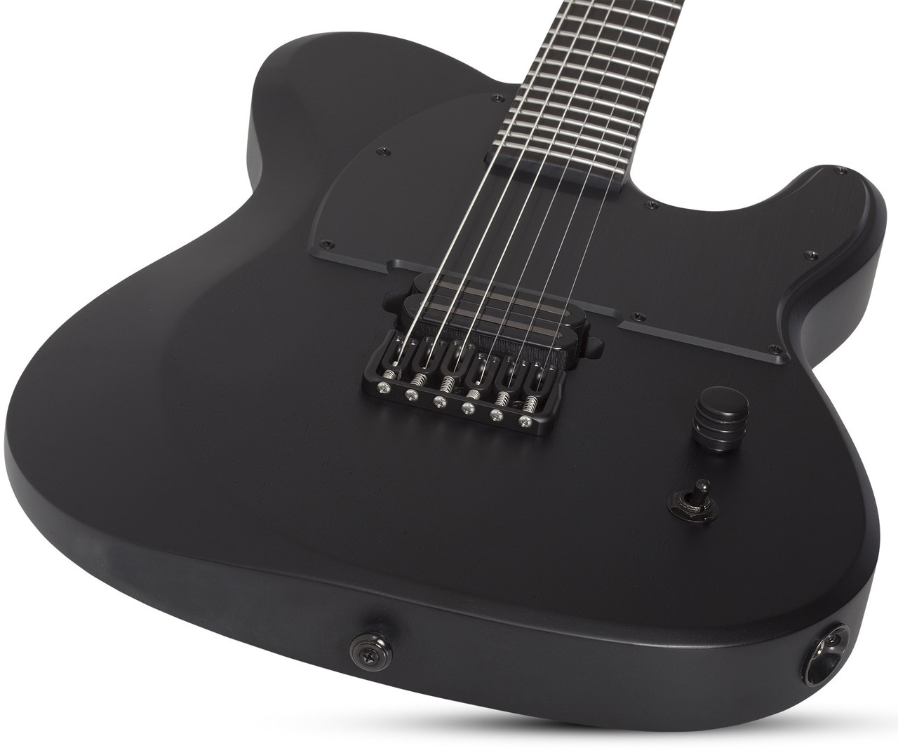 Schecter PT Black Ops - Satin Black Open Pore (620)
